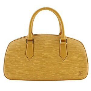 LOUIS VUITTON Jasmin Handbag M52089 Tassiri Yellow yellow Epi Leather Women